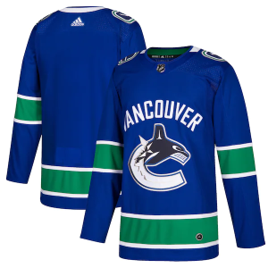 Herren Vancouver Canucks Eishockey Trikot Bank Heim Blau